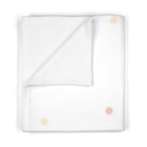 Baby Blanket - Cute Duck and Girl Floral Fleece Blanket for Newborns & Infant Gifts