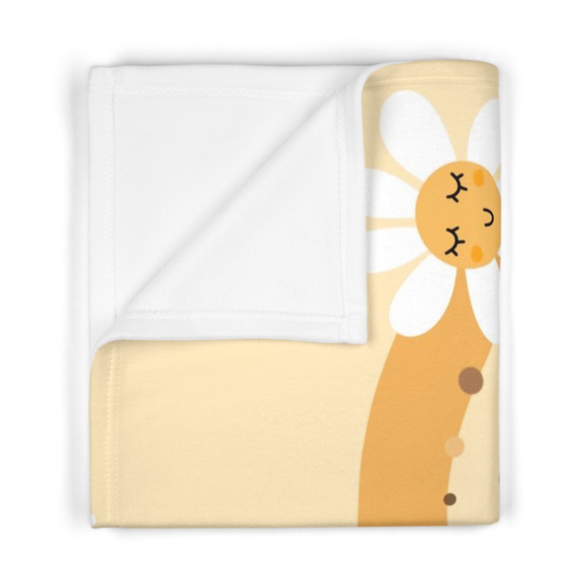 Baby Blanket — Sunny Daisy Rainbow Soft Fleece for Newborns & Nursery
