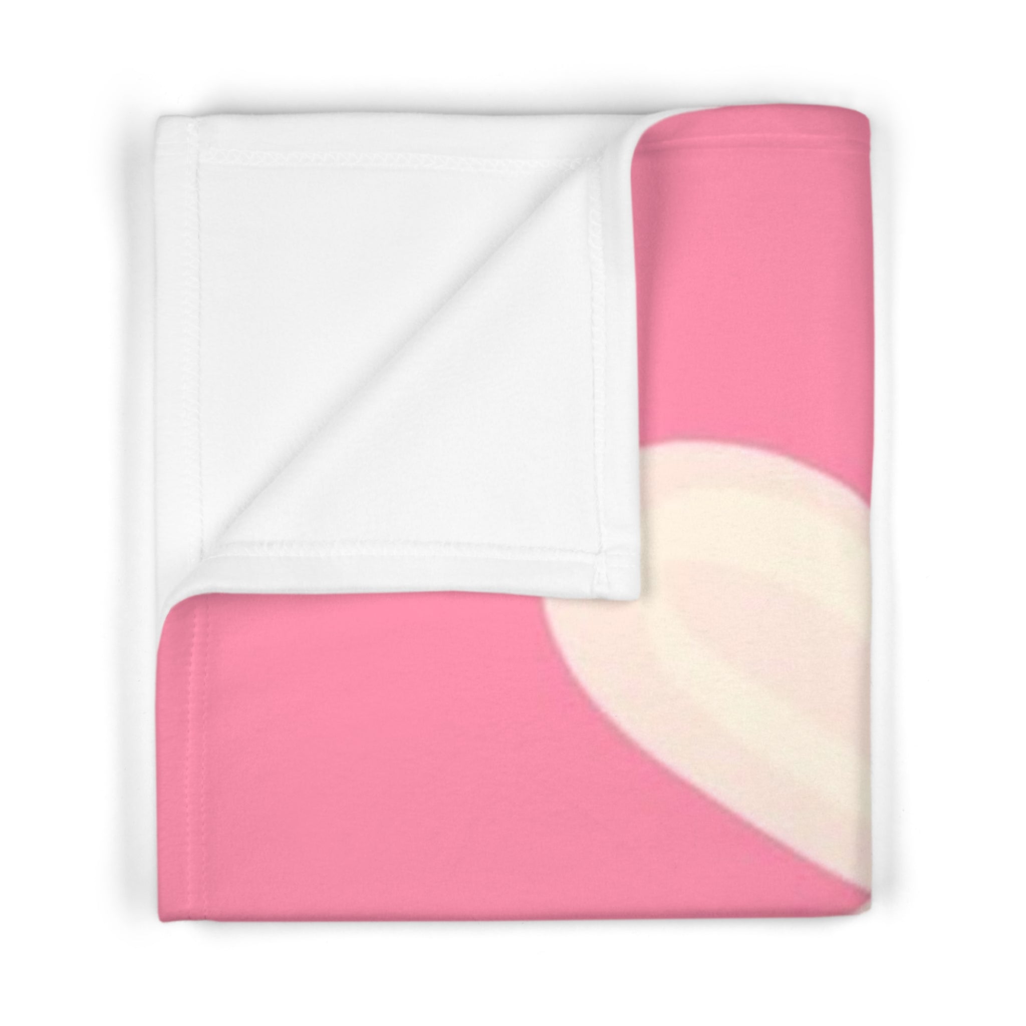 Pink Daisy Baby Blanket – Soft Fleece Floral Throw for Newborns & Nursery